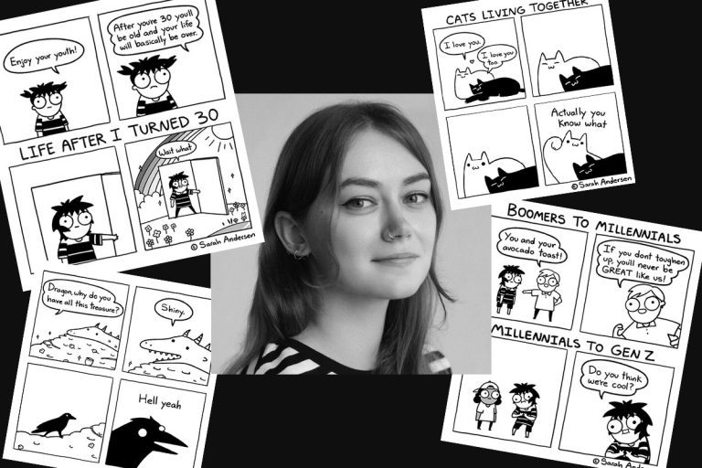 Adulthood Is A T An Interview With “sarahs Scribbles” Cartoonist